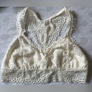 Aerie Lace Bralette in Ivory